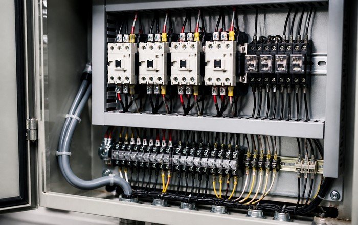 Electrical control boxes and components